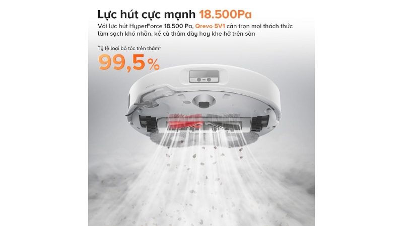 Robot hút bụi lau nhà Roborock Q Revo EDGE 5V1-QRES52-00-BLK-29