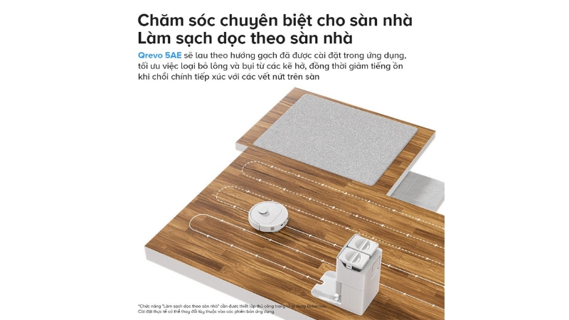 Robot hút bụi lau nhà Roborock Q Revo 5AE-QRSP02-00-WHT-19