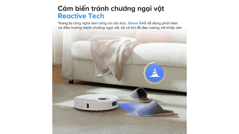 Robot hút bụi lau nhà Roborock Q Revo 5AE-QRSP02-00-WHT-21