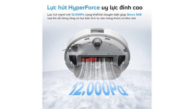 Robot hút bụi lau nhà Roborock Q Revo 5AE-QRSP02-00-WHT-25