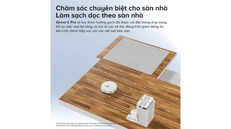 Robot hút bụi lau nhà Roborock Q Revo C Pro-QRRCP02-00-WHT-16