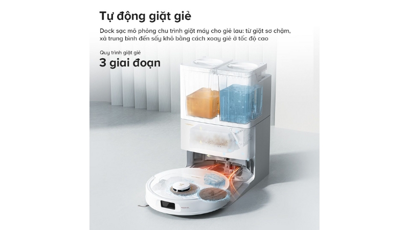 Robot hút bụi lau nhà Roborock Q Revo C Pro-QRRCP02-00-WHT-26