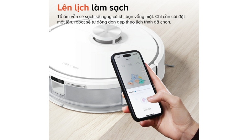 Robot hút bụi lau nhà Roborock Q7 TF-Q7TF52-00-BLK-8