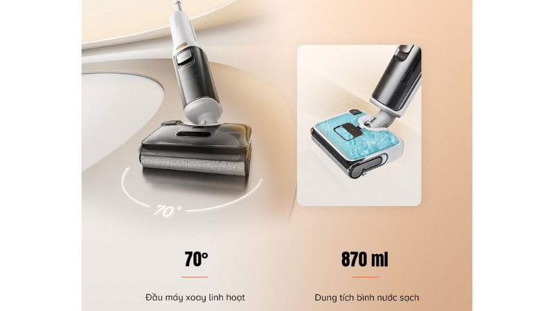 Máy hút bụi lau nhà cầm tay Roborock F25 RT-WD5M7B012-00-WHT-21