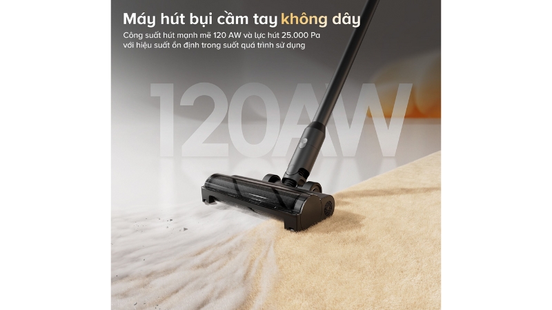 Máy hút bụi lau nhà cầm tay Roborock F25 ACE Combo-WD5M6A512-00-BLK-19