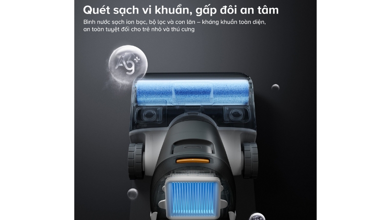 Máy hút bụi lau nhà cầm tay Roborock F25 ACE Combo-WD5M6A512-00-BLK-33