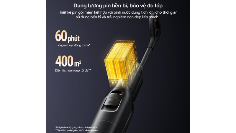 Máy hút bụi lau nhà cầm tay Roborock F25 Ace Pro-WD5M14A512-00-BLK-3