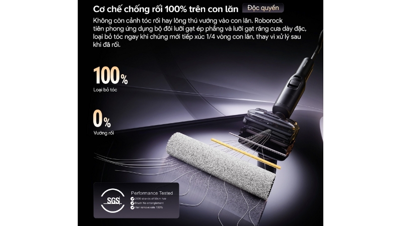 Máy hút bụi lau nhà cầm tay Roborock F25 Ace Pro-WD5M14A512-00-BLK-16