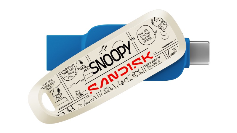 USB 3.2 OTG Sandisk Snoopy Phone Drive Type-C SDDDC6 256GB 100MB s-SDDDC6-256G-PS46-2
