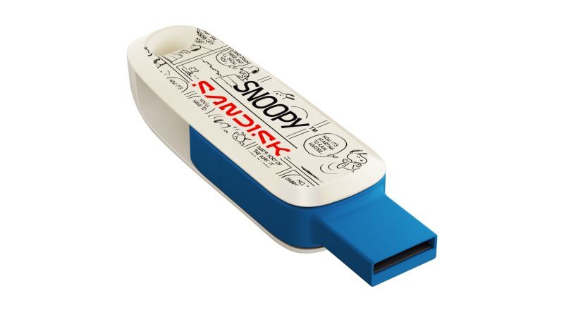 USB 3.2 OTG Sandisk Snoopy Phone Drive Type-C SDDDC6 256GB 100MB s-SDDDC6-256G-PS46-4