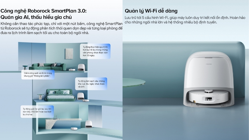 Robot hút bụi lau nhà Roborock Q Revo Curv 2 Flow-QC2F02-00-WHT-2