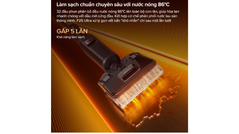 Máy hút bụi lau nhà cầm tay Roborock F25 Ultra-WD6Y3A512-00-BLK-13