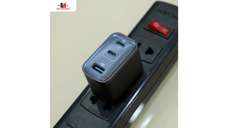Cốc sạc nhanh Anker 70W Nano 3 cổng 2C1A A121A-A121AJ11-11
