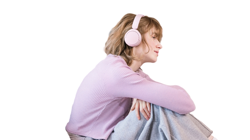 Tai nghe chụp tai Sony WH-CH520-WH-CH520 LZE-11