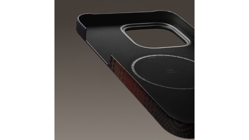 Ốp lưng Magsafe iPhone 16 Pro Max PITAKA Ultra-Slim (with PitaTap)-KI1602SUM-3