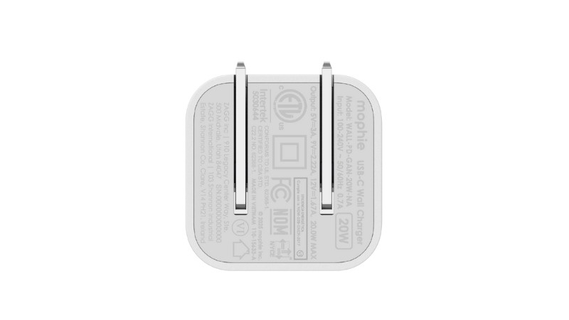 Cốc sạc nhanh Mophie 20W Type-C PD GaN-409921822-3