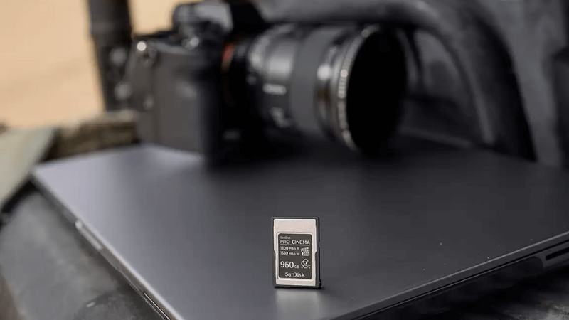 Thẻ nhớ CFexpress Type A SanDisk PRO-CINEMA PCIe-G4 960GB upto 1800MB s (SDCFEA-960G-GN4NN)-SDCFEA-960G-GN4NN-3