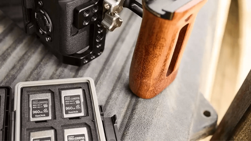 Thẻ nhớ CFexpress Type A SanDisk PRO-CINEMA PCIe-G4 960GB upto 1800MB s (SDCFEA-960G-GN4NN)-SDCFEA-960G-GN4NN-4