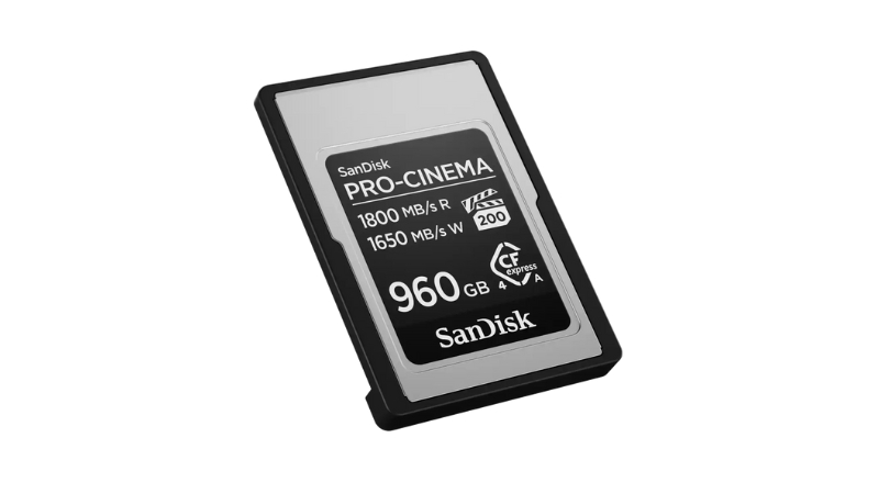 Thẻ nhớ CFexpress Type A SanDisk PRO-CINEMA PCIe-G4 960GB upto 1800MB s (SDCFEA-960G-GN4NN)-SDCFEA-960G-GN4NN-2