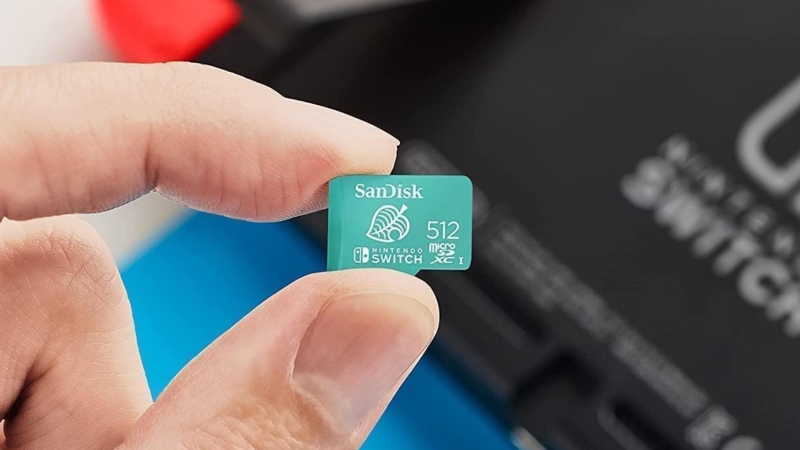 Thẻ nhớ MicroSDXC SanDisk Nintendo Licensed UHS-I 512GB upto 100MB s Zelda (SDSQXAO-512G-GN3ZN)-SDSQXAO-512G-GN3ZN-5