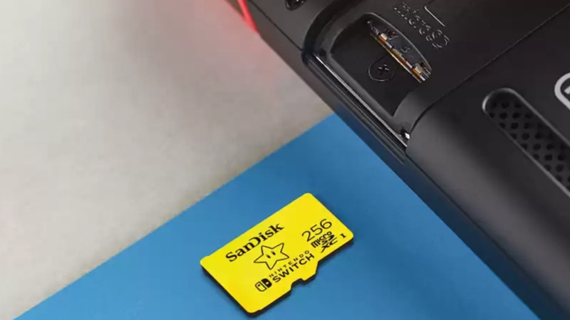 Thẻ nhớ MicroSDXC SanDisk Nintendo Licensed UHS-I 256GB upto 100MB s Zelda (SDSQXAO-256G-GN3ZN)-SDSQXAO-256G-GN3ZN-4