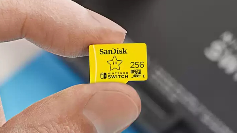 Thẻ nhớ MicroSDXC SanDisk Nintendo Licensed UHS-I 256GB upto 100MB s Zelda (SDSQXAO-256G-GN3ZN)-SDSQXAO-256G-GN3ZN-5