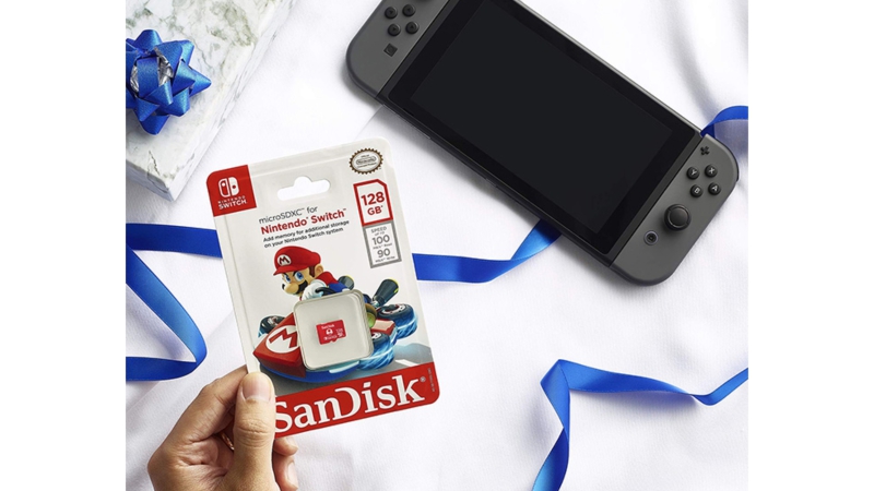 Thẻ nhớ MicroSDXC SanDisk Nintendo Licensed UHS-I 128GB upto 100MB s Zelda (SDSQXAO-128G-GN3ZN)-SDSQXAO-128G-GN3ZN-4