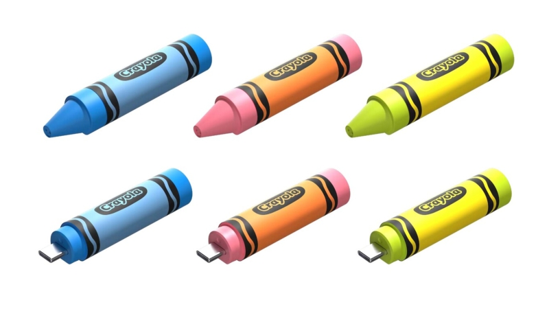 USB 3.2 SanDisk Flash Drive Crayola Type-C 128GB upto 300MB s (SDCZIC-128G-G46O)-SDCZIC-128G-G46O-10