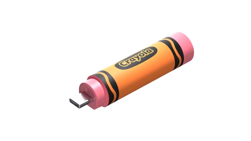 USB 3.2 SanDisk Flash Drive Crayola Type-C 128GB upto 300MB s (SDCZIC-128G-G46O)-SDCZIC-128G-G46O-2