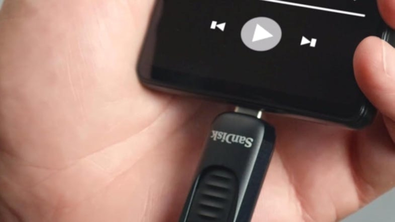 USB 3.2 Gen 1 SanDisk Ultra Slider Type-C 256GB 400MB s (SDCZ480-128G-G46)-SDCZ480-256G-G46-5