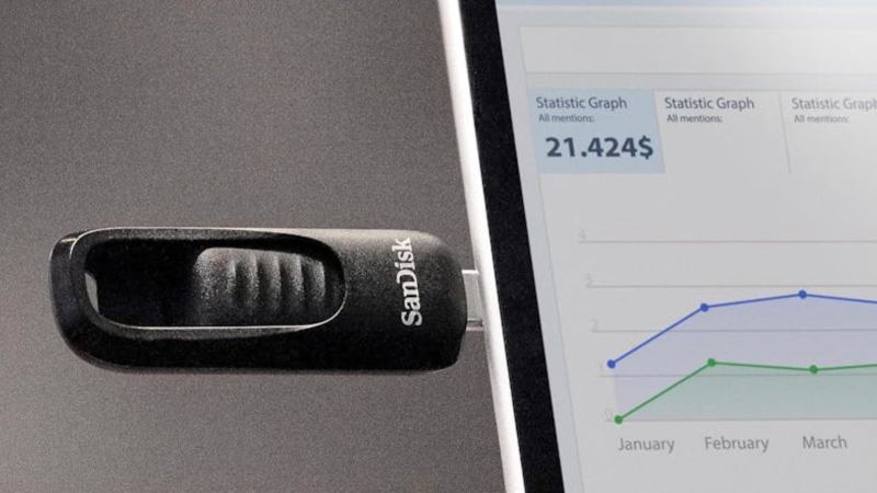 USB 3.2 Gen 1 SanDisk Ultra Slider Type-C 256GB 400MB s (SDCZ480-128G-G46)-SDCZ480-256G-G46-6