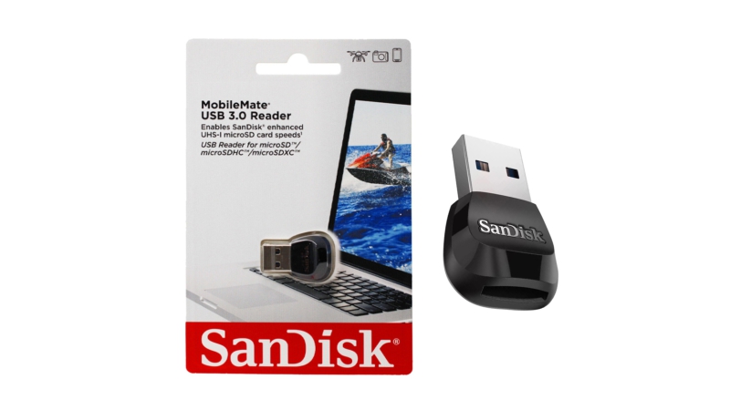 Đầu đọc thẻ nhớ MicroSD SanDisk MobileMate USB 3.0 Gen 1 Type-A (SDDR-B531-GN6NN)-SDDR-B531-GN6NN-4