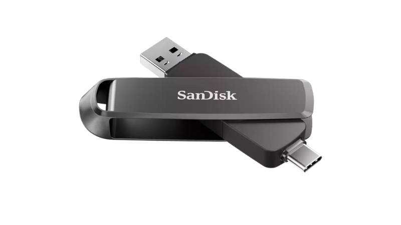 USB 3.2 Gen 2 SanDisk Extreme Pro Dual Drive SDDE1 256GB 1000MB s (SDDDE1-256G-G46)-SDDDE1-256G-G46-2
