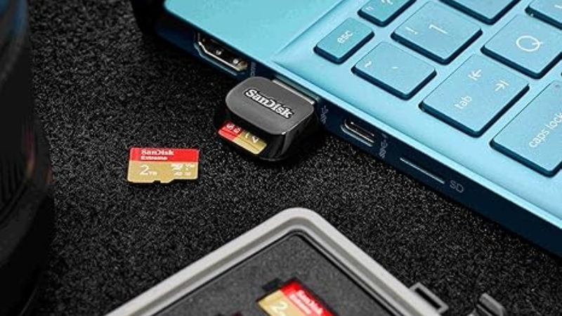 Đầu đọc thẻ nhớ MicroSD SanDisk QuickFlow USB 3.0 Gen 1 UHS-I (SDDR-B731-GN6NN0)-SDDR-B731-GN6NN-5