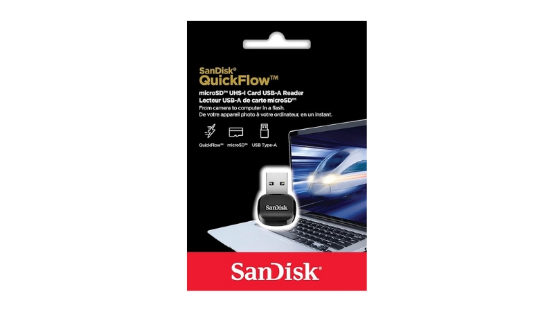 Đầu đọc thẻ nhớ MicroSD SanDisk QuickFlow USB 3.0 Gen 1 UHS-I (SDDR-B731-GN6NN0)-SDDR-B731-GN6NN-6