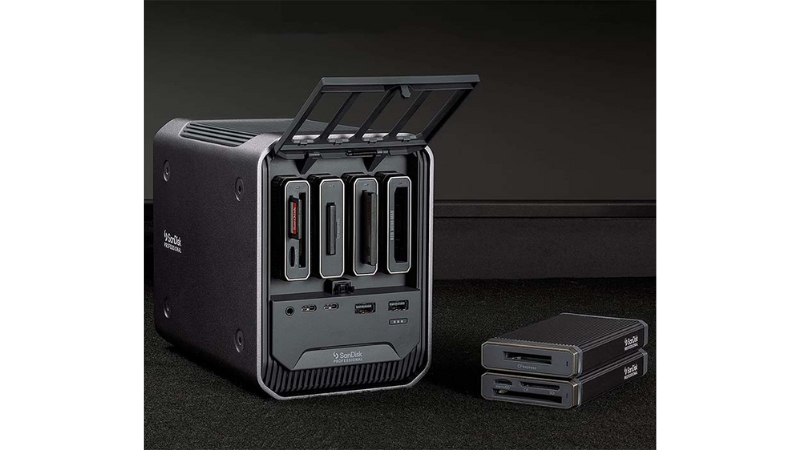 Đầu đọc thẻ nhớ SanDisk PRO-READER SD microSD Expresss Type-C 3.2 (SDDR-A451-GNPNN)-SDDR-A451-GNPNN-7