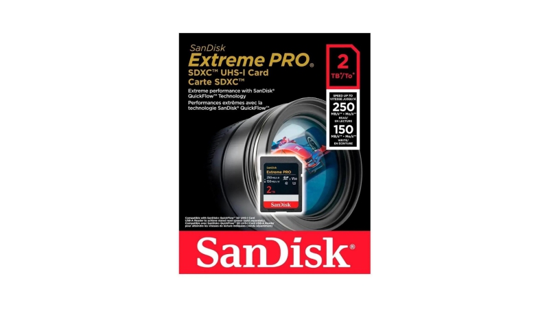 Thẻ nhớ SDXC SanDisk Extreme Pro 2TB V30 U3 UHS-I upto 250MB s (SDSDXXD-2T00-GN4IN)-SDSDXXD-2T00-GN4IN-5
