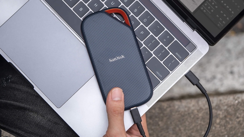 Ổ cứng di động SSD SanDisk Extreme Pro USB4 4TB E82 upto 3800MB s (SDSSDE82-4T00-G25)-SDSSDE82-4T00-G25-5