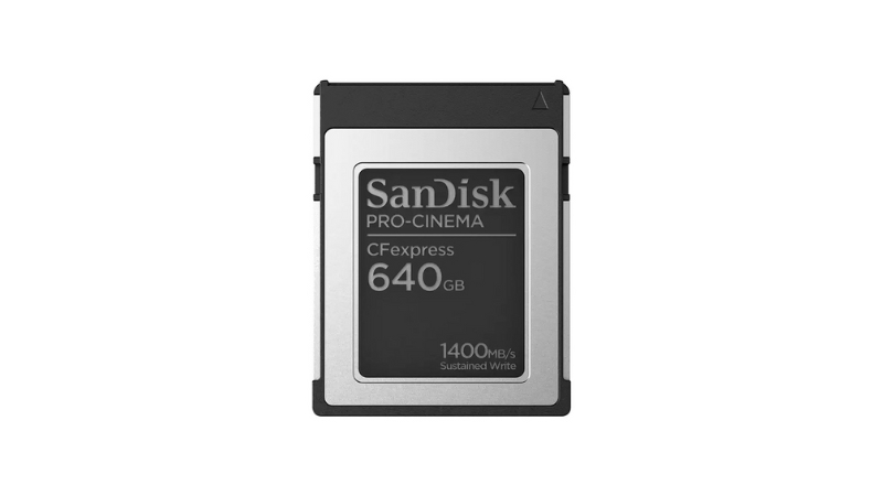 Thẻ nhớ CFexpress Type-B SanDisk Pro-Cinema 640GB upto 1700MB s (SDCFEC-640G-GN4NN)-SDCFEC-640G-GN4NN-3