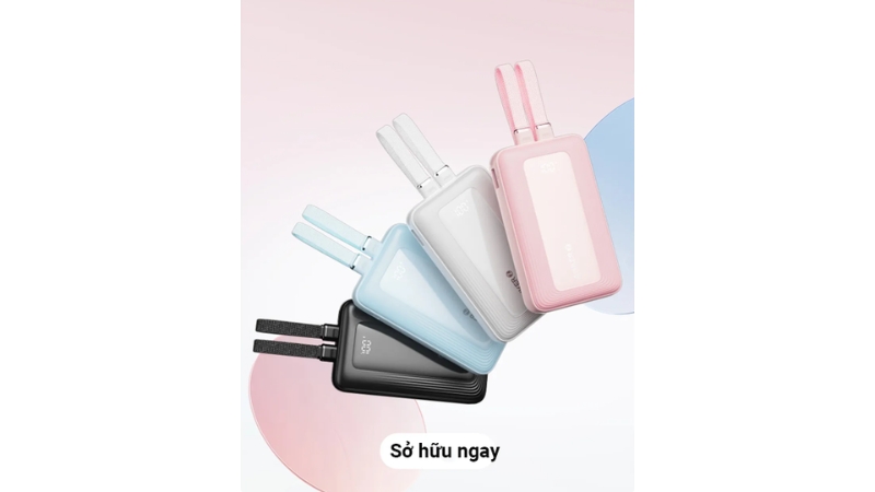 Pin dự phòng Anker Zolo 10.000 mAh 30W tích hợp cáp - Qua Sử Dụng-A1680-QSD-2