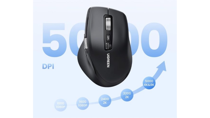 Chuột máy tính công thái học không dây Ugreen M751-M751-55375-6
