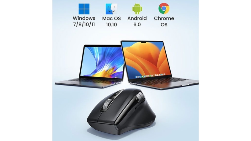 Chuột máy tính công thái học không dây Ugreen M751-M751-55375-7