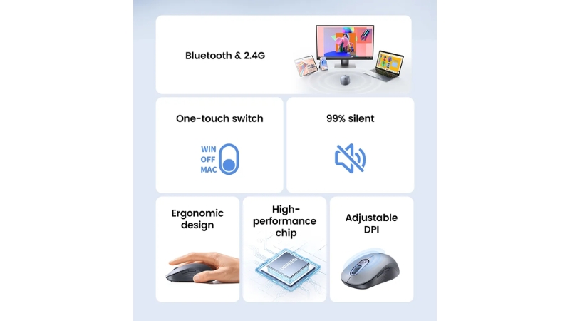 Chuột không dây Ugreen M556-M556-35900-4
