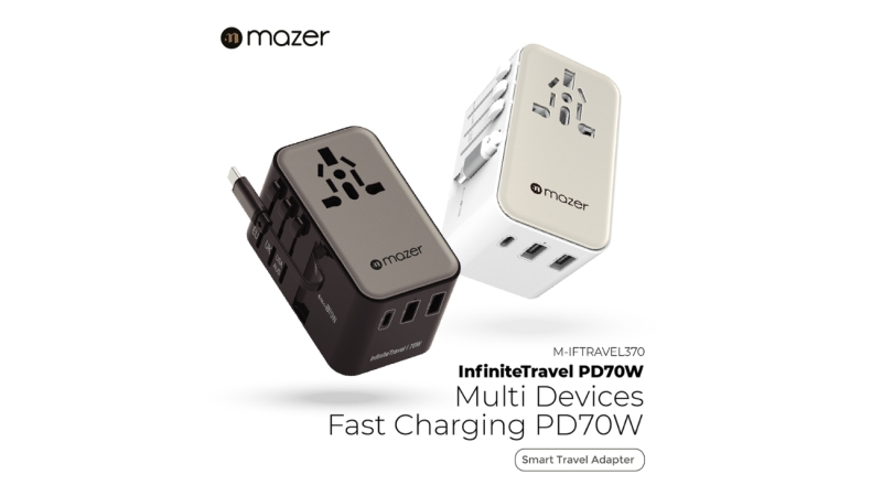 Sạc đa năng Mazer 70W InfiniteTravel LinkIF Travel370-M-IFTRAVEL370-BG-22