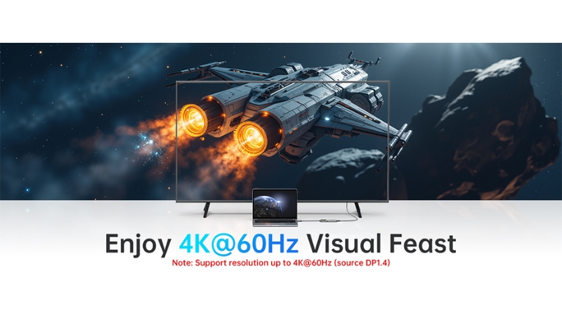 Hub chuyển đổi Type-C Mazer 6 in 1 Ai InfiniteHub Ultra-M-AI-HUB71-GY-4