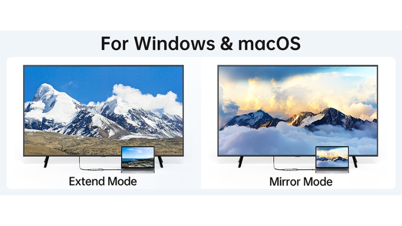 Hub chuyển đổi Type-C Mazer 6 in 1 Ai InfiniteHub Ultra-M-AI-HUB71-GY-5