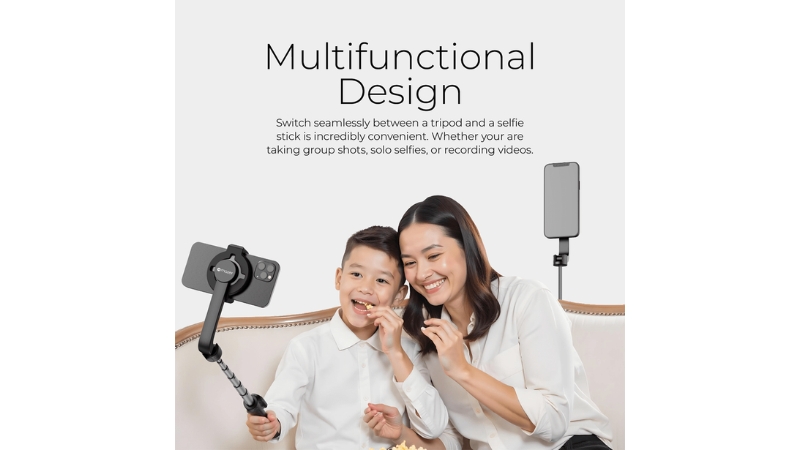 Gậy chụp hình nam châm Mazer Foldable MS20S-M-MS20L-BK-10