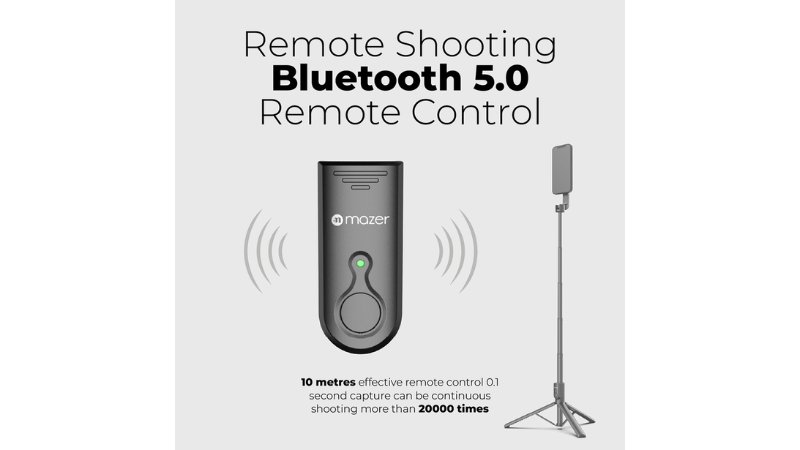 Gậy chụp hình nam châm Mazer Foldable MS20S-M-MS20L-BK-16