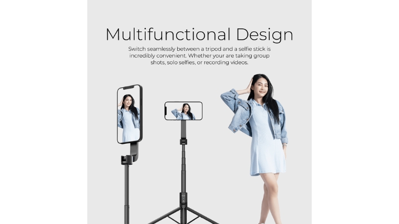 Gậy chụp hình nam châm Mazer Foldable MS20S-M-MS20L-BK-19