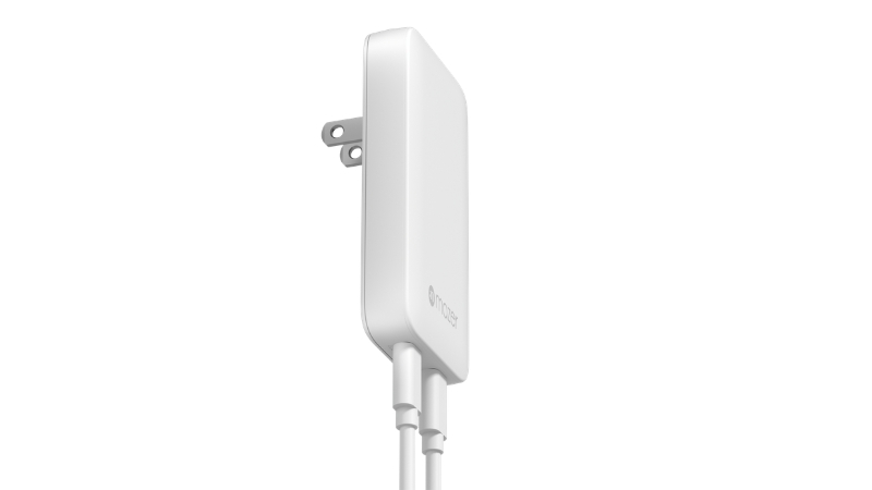 Cốc sạc nhanh Mazer Prestige 65W 1C1A GaN3 Pro-M-G65SLIM-BK-2